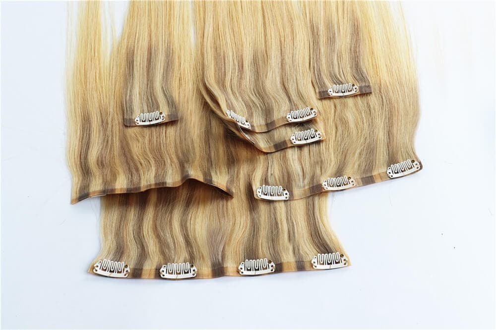 Genius PU Clip In Hair Extensions