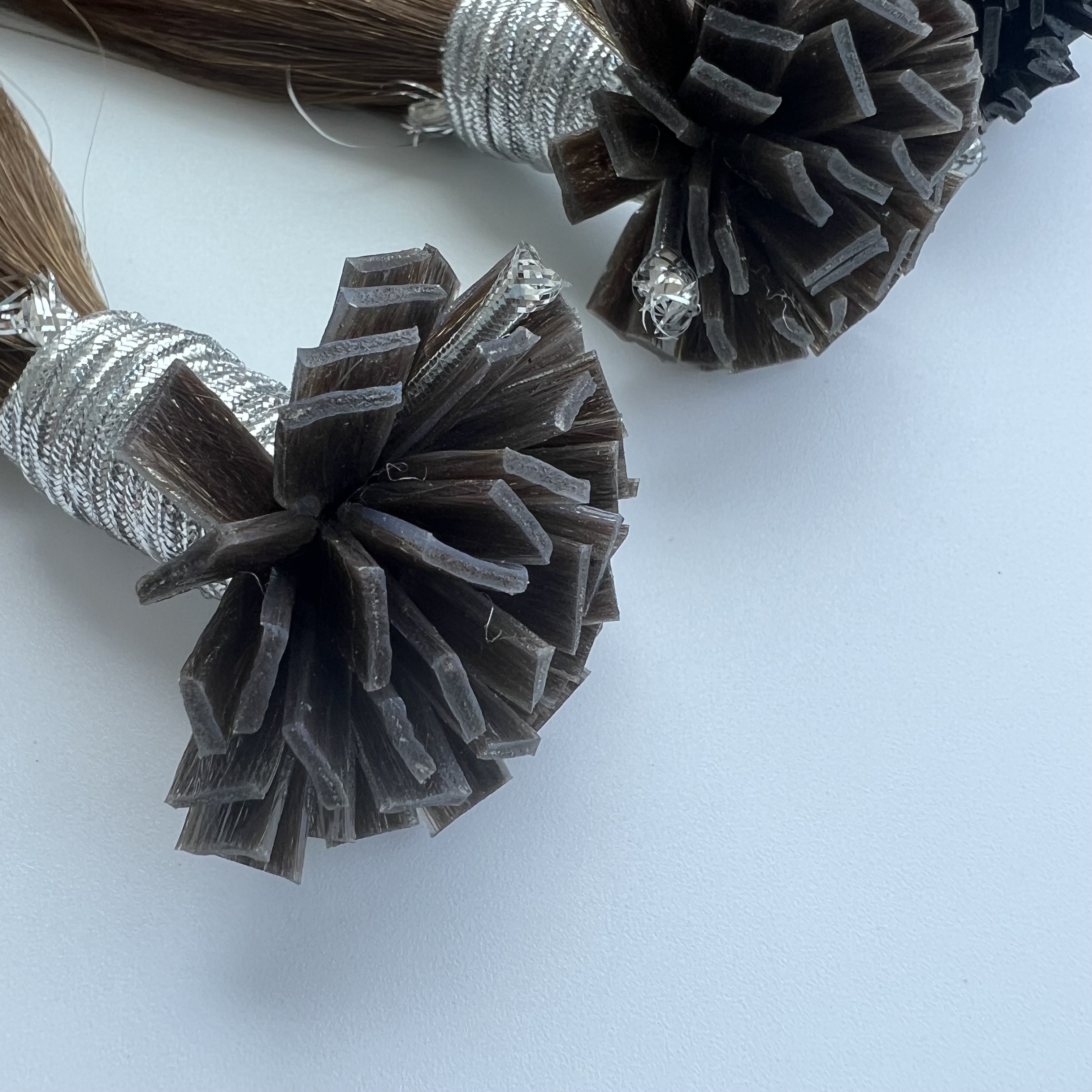 Keratin Flat-Tip Hair Extensions - Double Drawn Human Hair - 商品描述 2