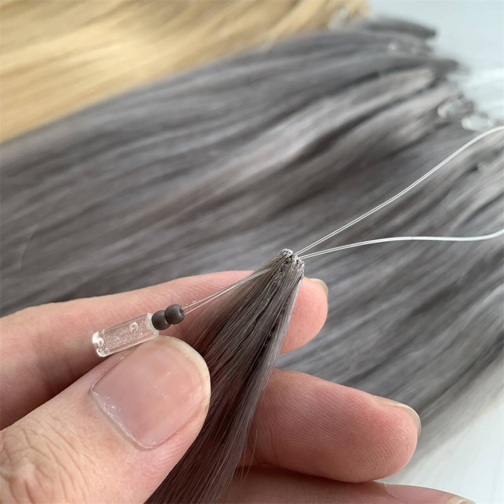 H6 Invisible Feather Tip Nano-Ring Extensions - Luxury Quality