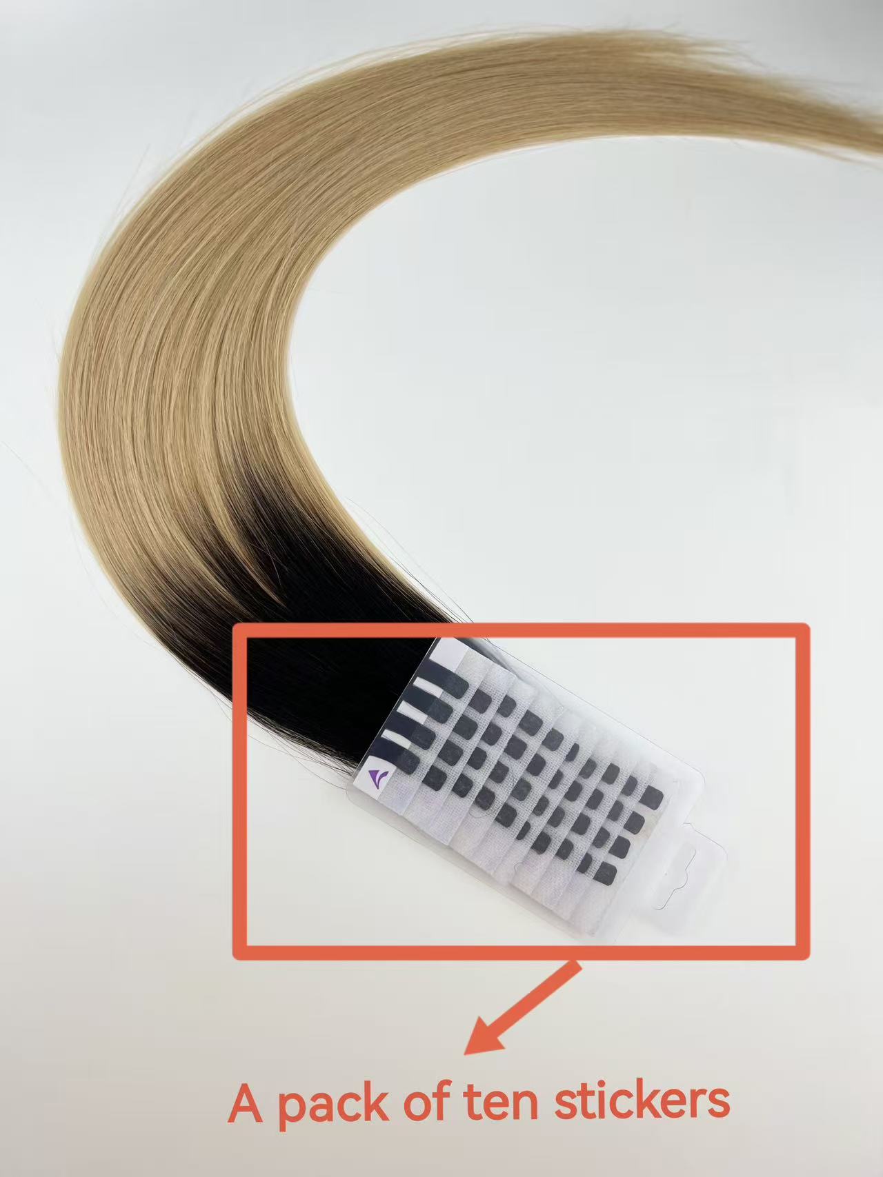 V Light Hair - 100% Human Hair - 商品描述 3