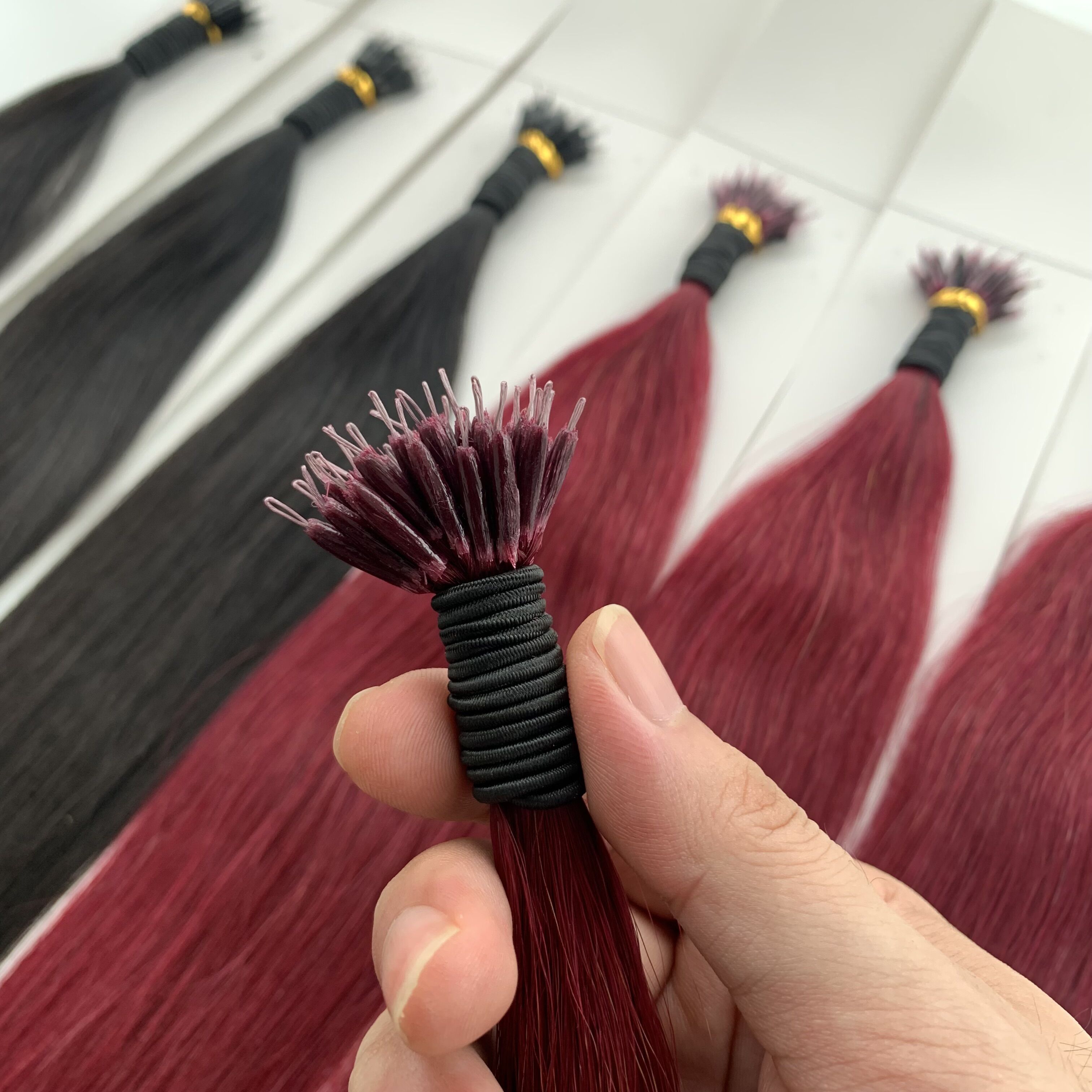 Nano-Ring Steel Loop Hair - 100% Human Hair - 商品描述 2