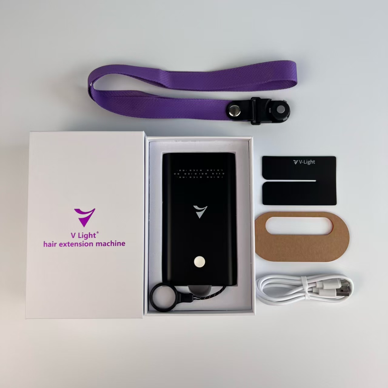 Professional V-Light Invisible Hair Extension  Tool UV Light machine  - 商品描述 2