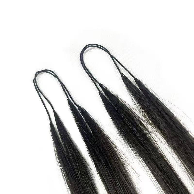 Double-line feather tip hair- 100% Human Hair - 商品描述 4