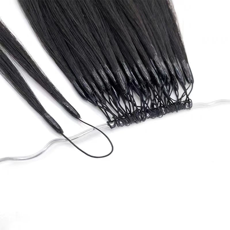 Double-line keratin tip hair- 100% Human Hair - 商品描述 1