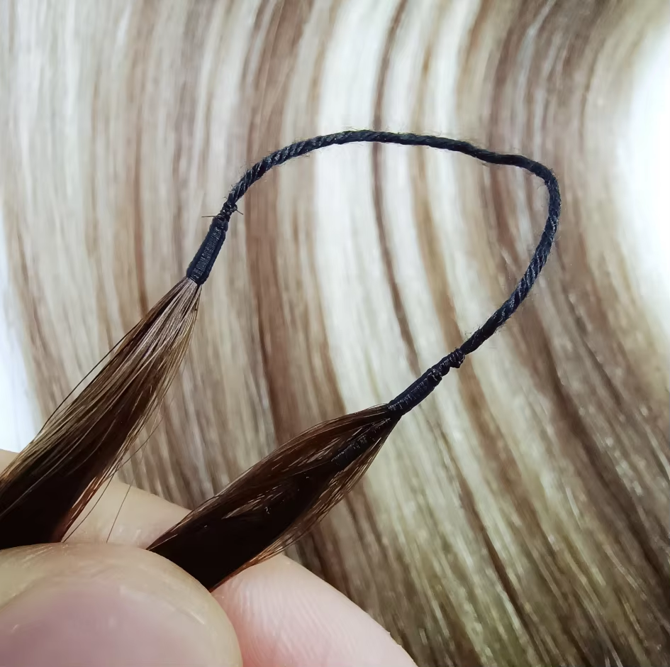 Double-line glued-tip hair ;100% Human Hair - 商品描述 2