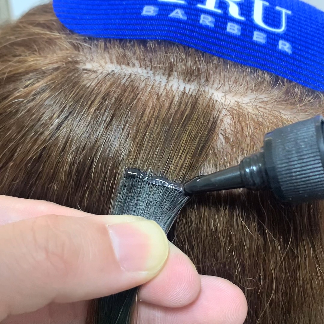 Professional v light hair extensions tool  V-Light Invisible Hair Extension Kit - Cold Fusion Salon Tool  - Method 1: Raw Hair 2
