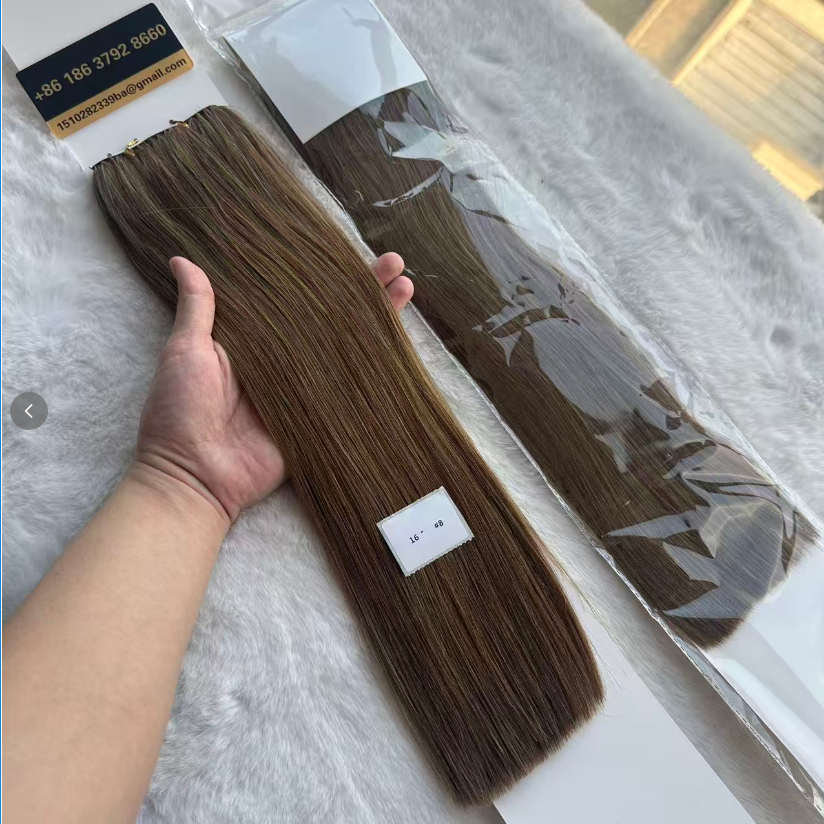 Double-line glued-tip hair ;100% Human Hair - 为什么选择我们 4