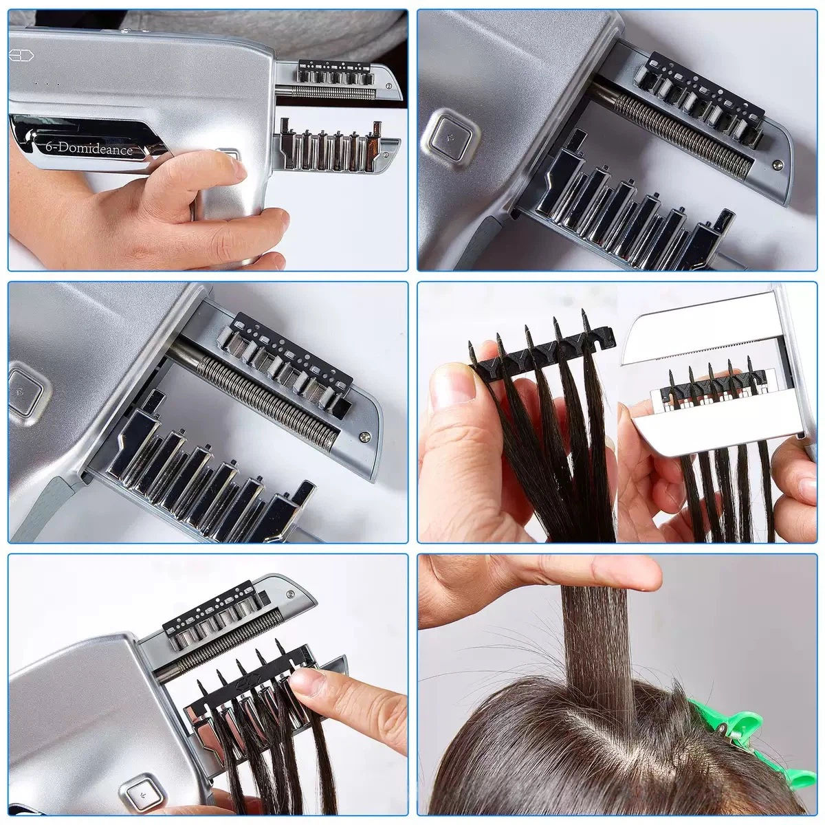 6D-3 Smart Electric Hair Extension Machine - Invisible Technology - 商品描述 5